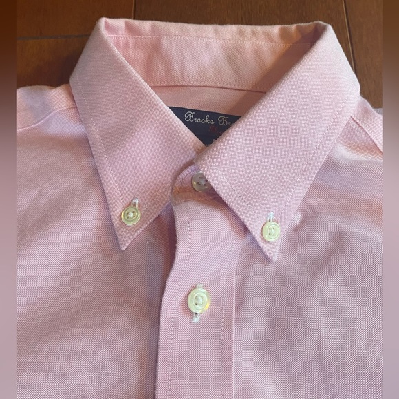 Brooks Brothers Pink button down dress shirt - Picture 4 of 7